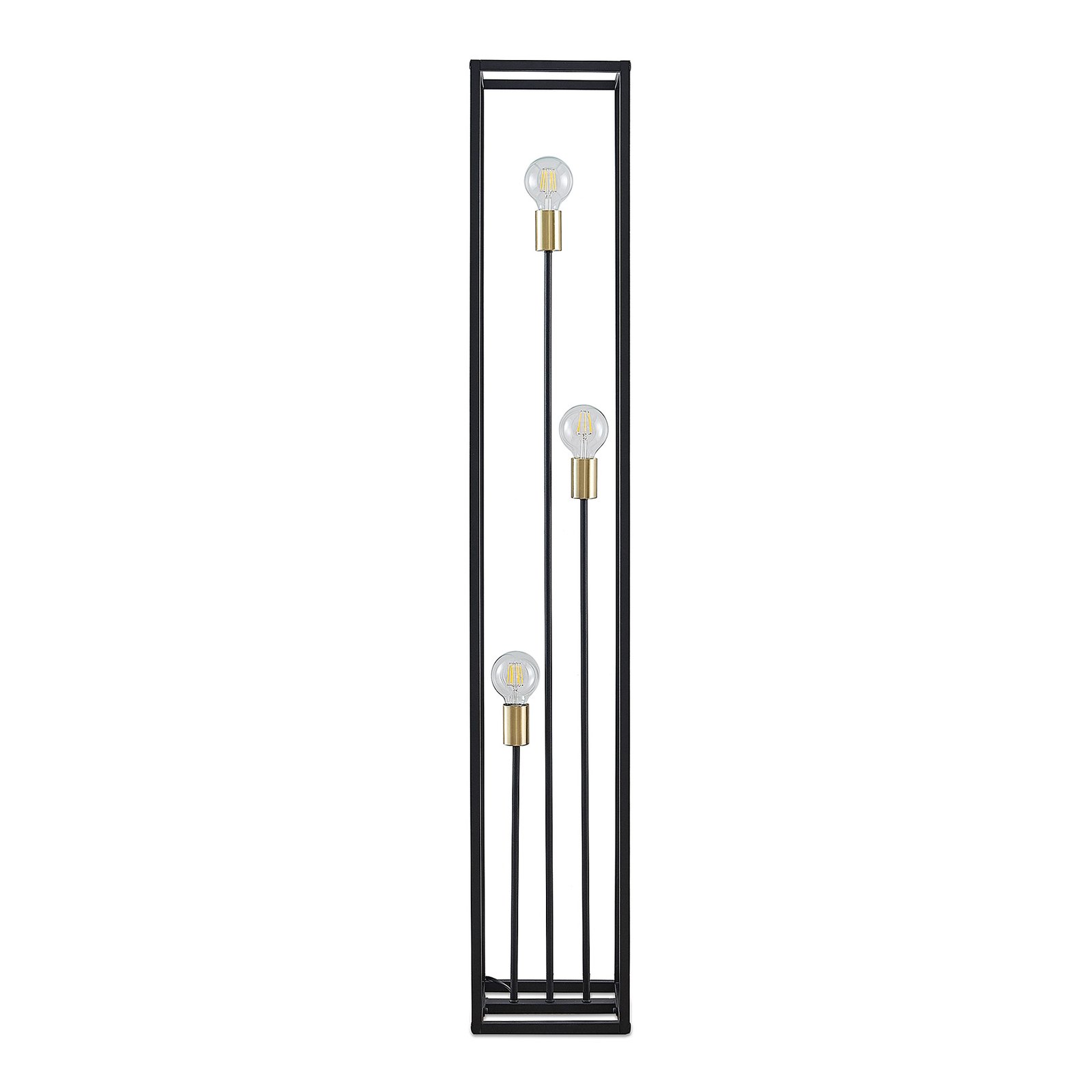 Tiliane Vloerlamp Matt Black - Lindby