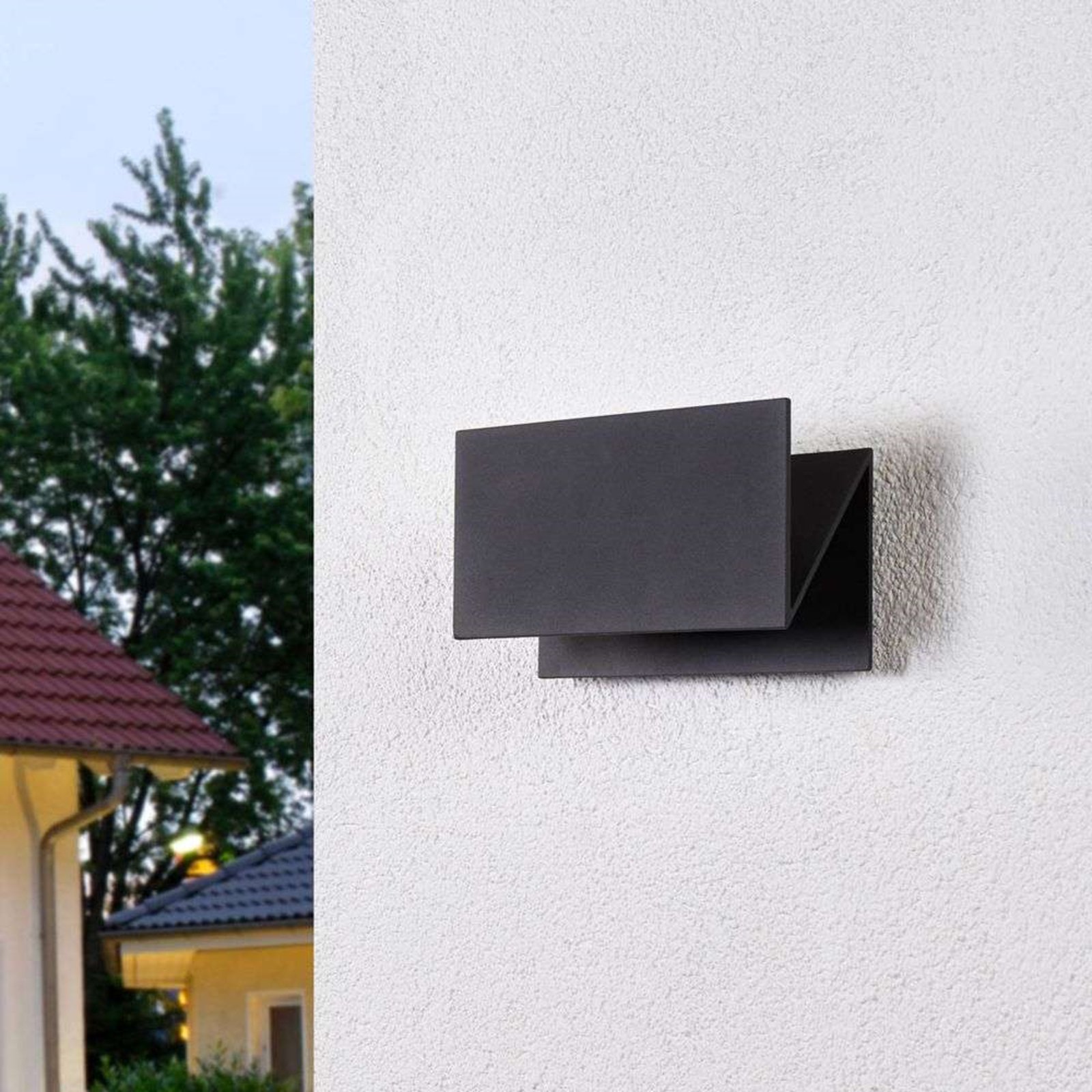 Meja Aplica de Exterior IP54 Graphite - Lucande