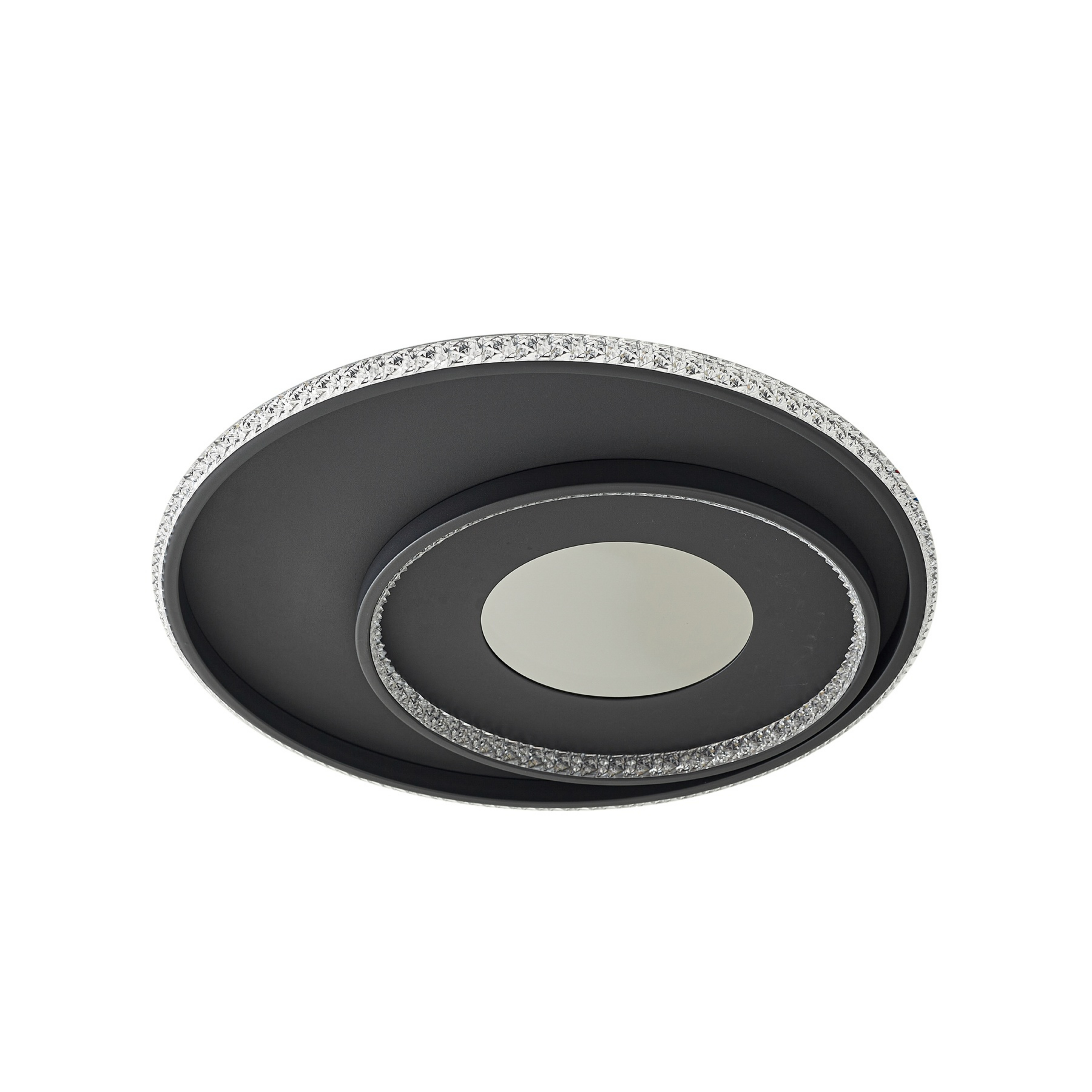 Inessa LED-taklampe, svart, CCT, dimbar - Lindby