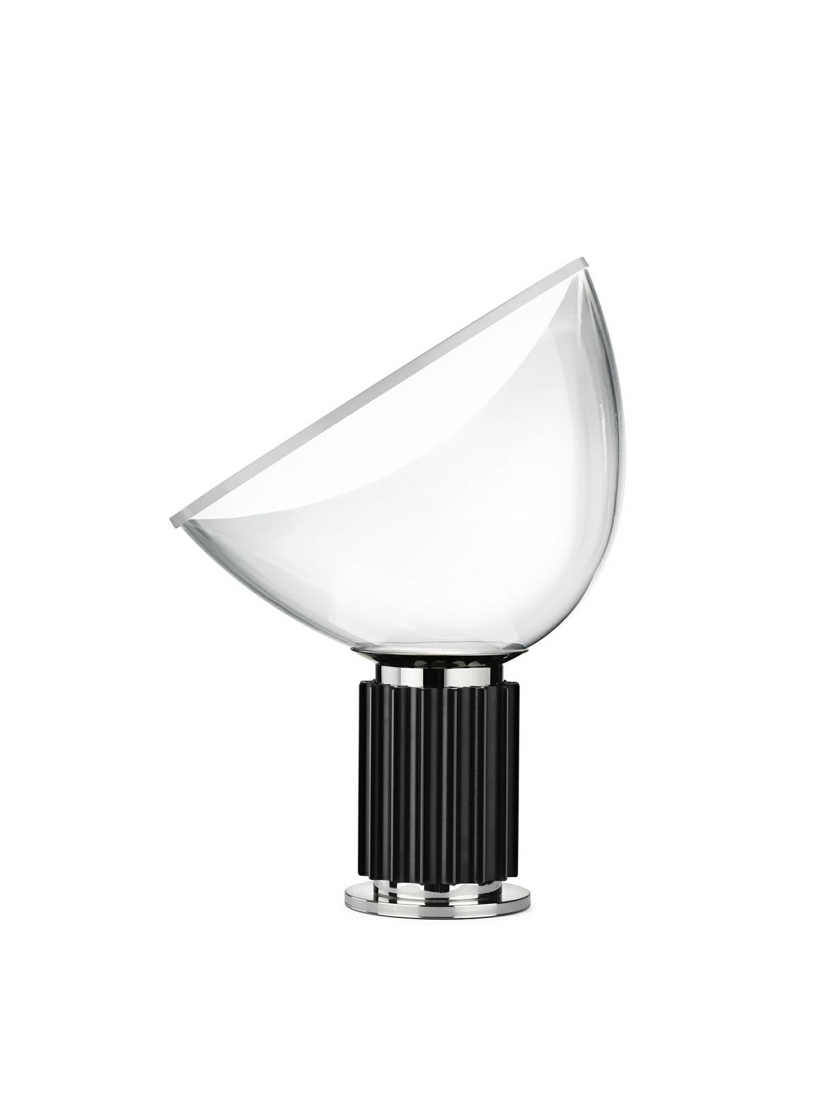 FLOS Taccia small - LED-Tischleuchte, schwarz