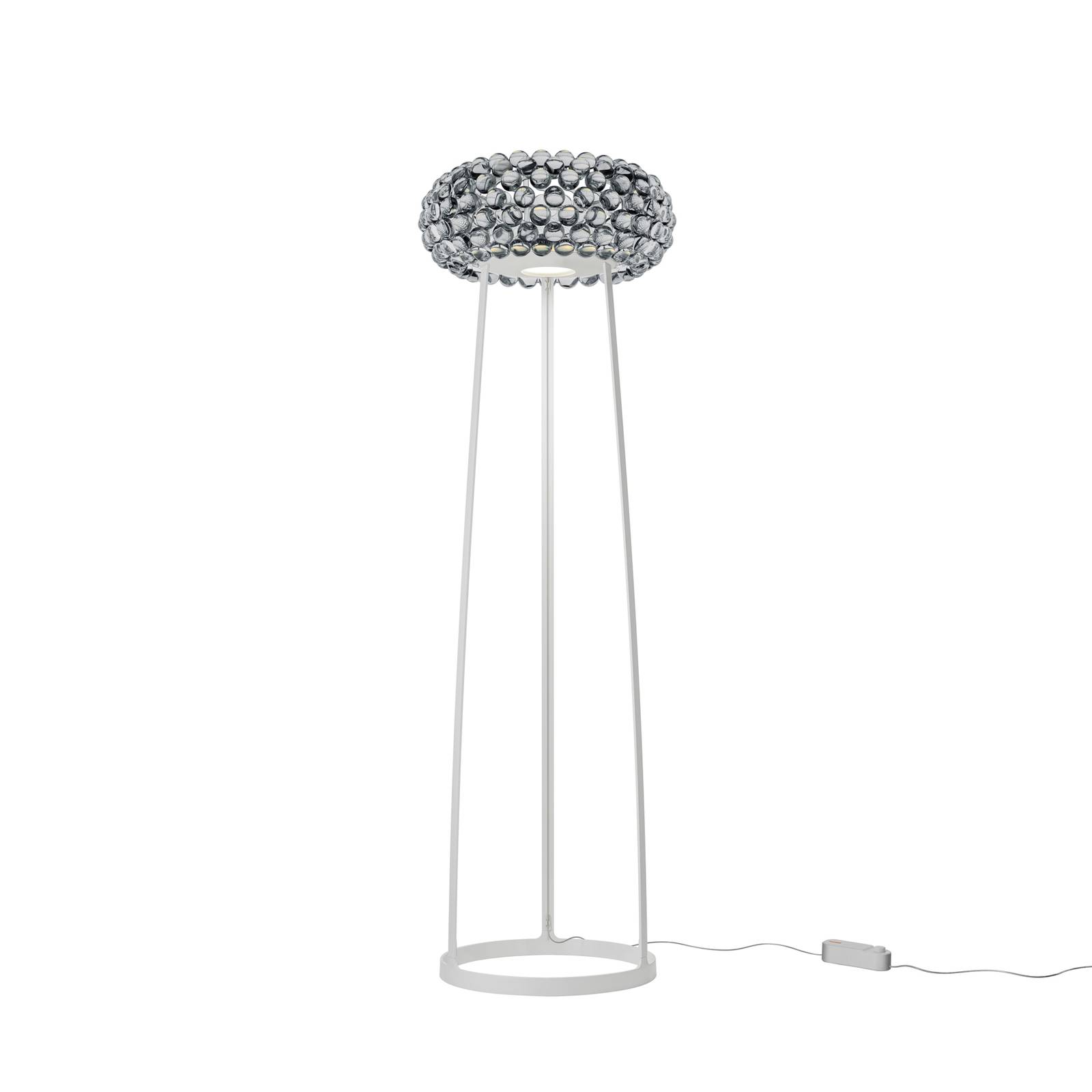 Foscarini Caboche Plus MyLight LED-Stehleuchte 154 cm klar