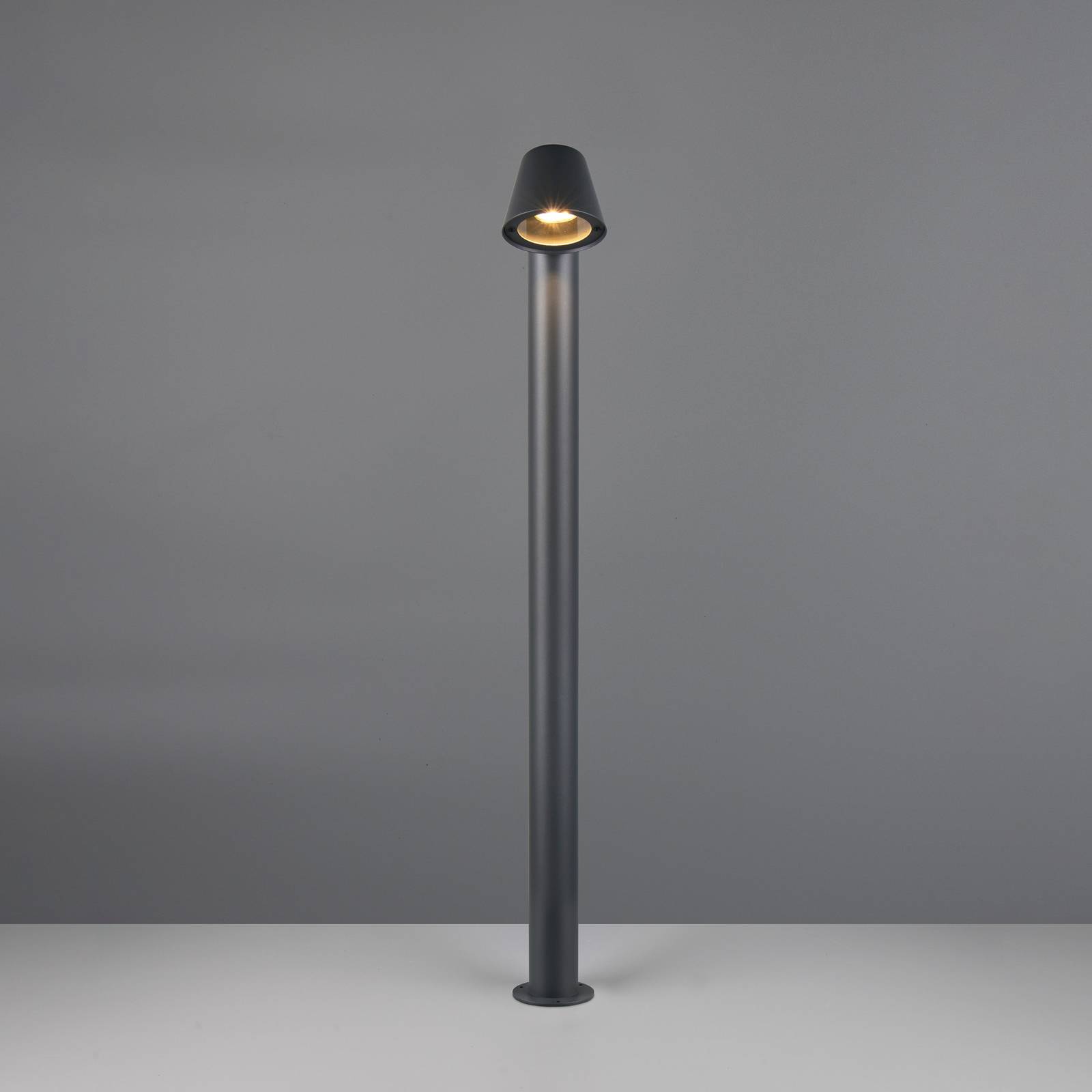  Trio Lighting Wegelampe Beni, Schwarz Matt, Höhe 100 Cm, Metall 