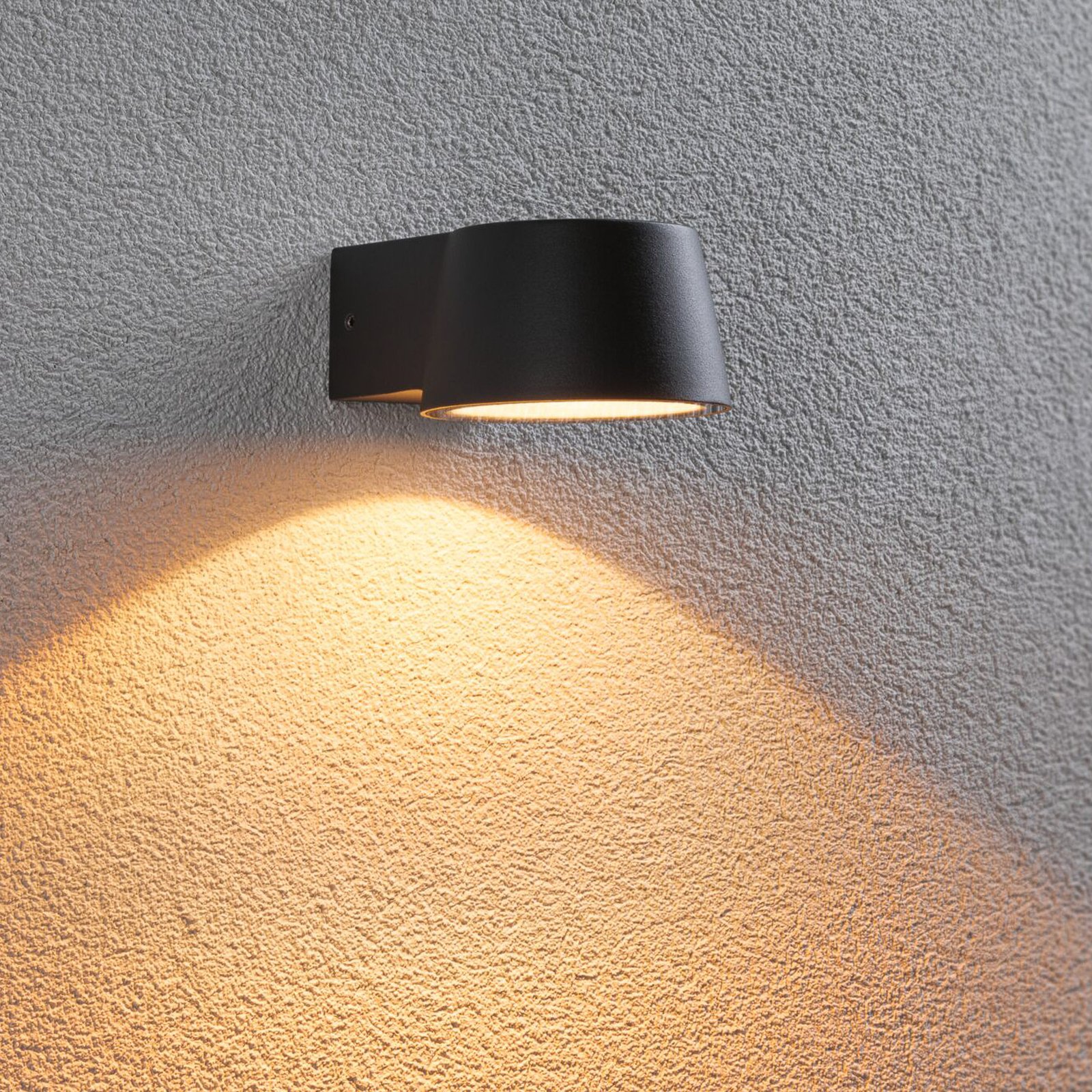 Capera LED În aer liber Aplică de Perete Insect Friendly IP44 Anthracite/Alumini