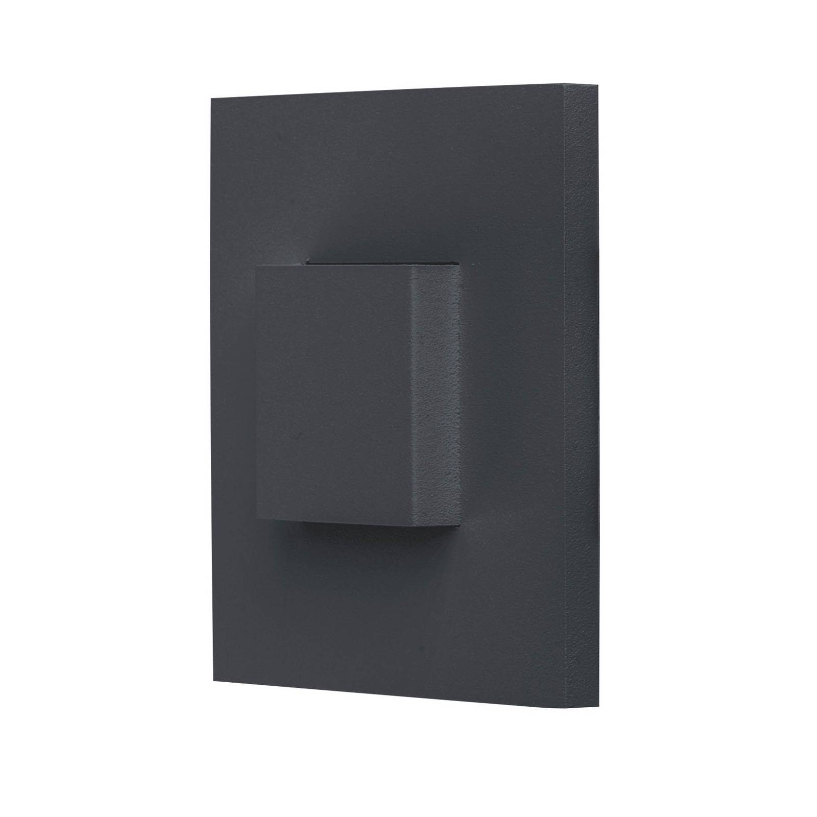 EVN Lq230 recessed wall light up/down anthracite - Hallway - Wall Light Recessed - Recessed Light - Modern - Black