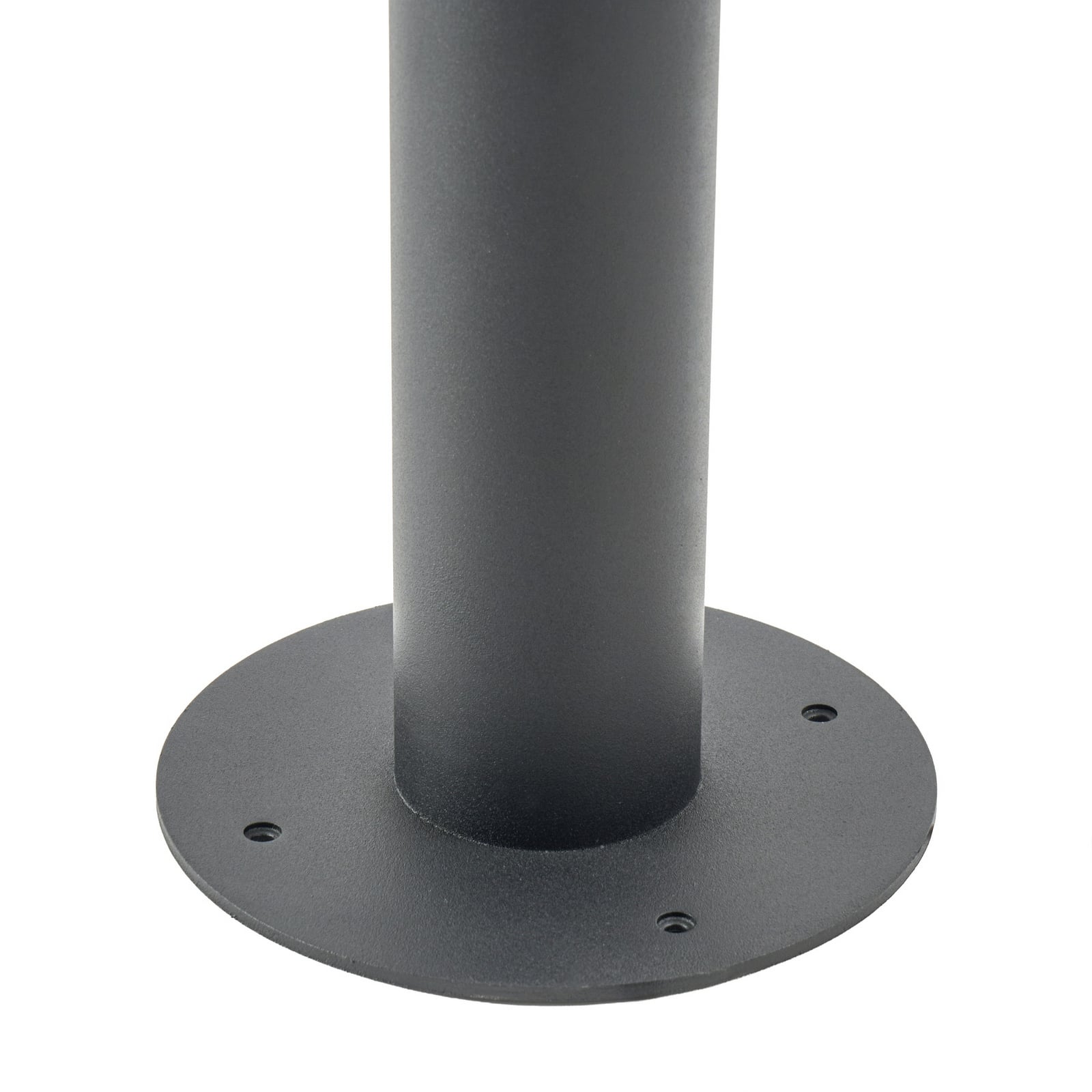 Lindby Außenleuchte Zayn, schwarz, 3-flg., Höhe 220 cm, IP65