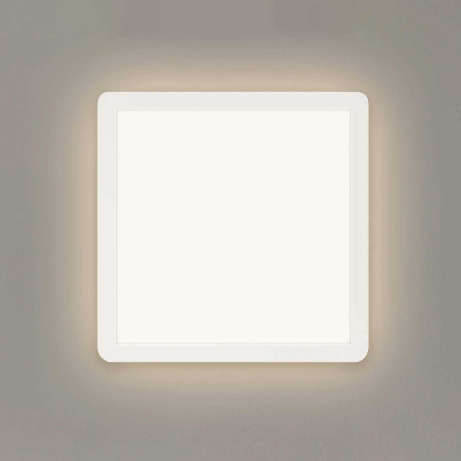 Müller-Licht Panneau LED Jali Square blanc 29,2 cm plastique 2.700 K