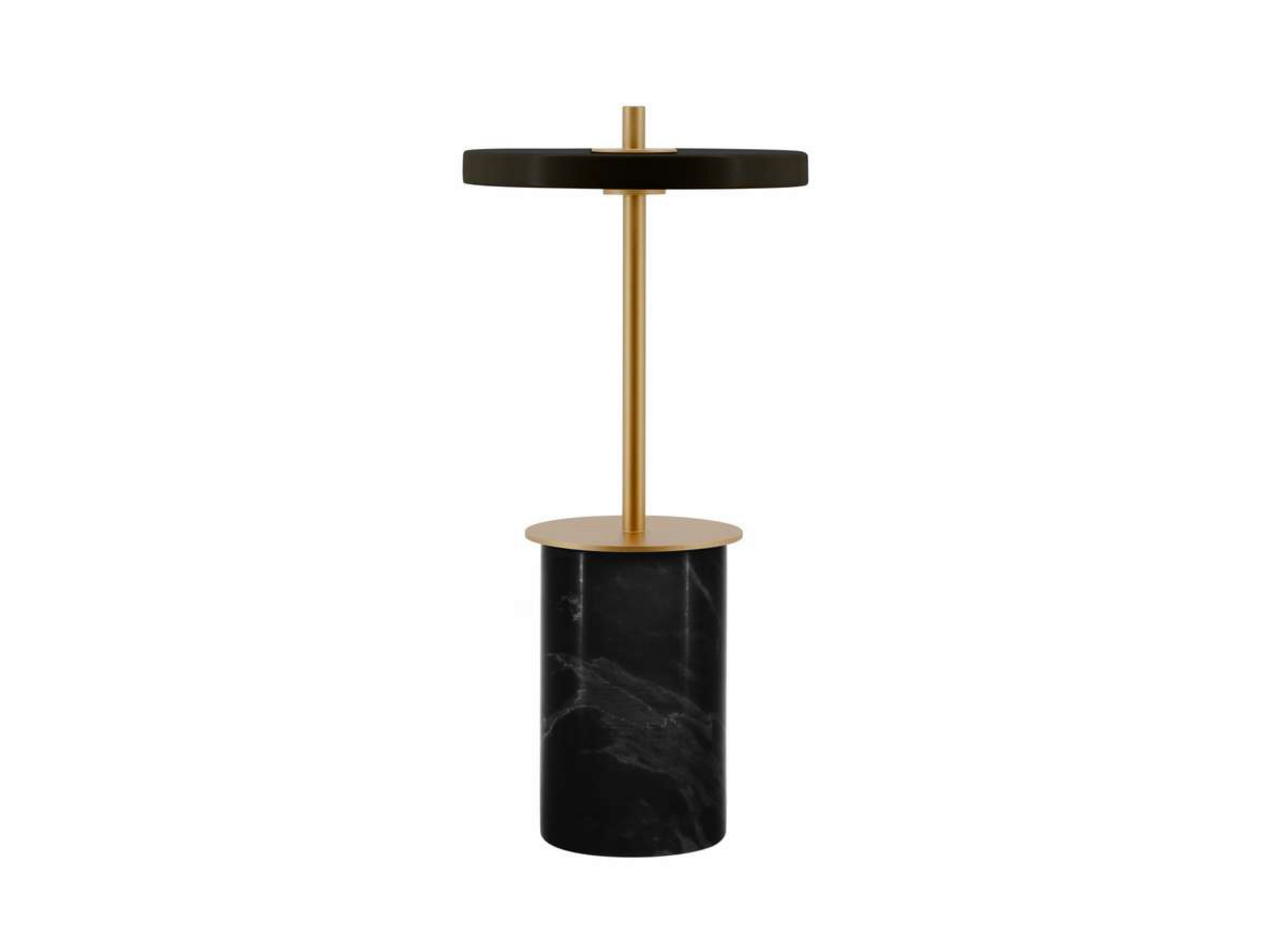 Asteria Move Portable Table Lamp Mini Black Marble - UMAGE