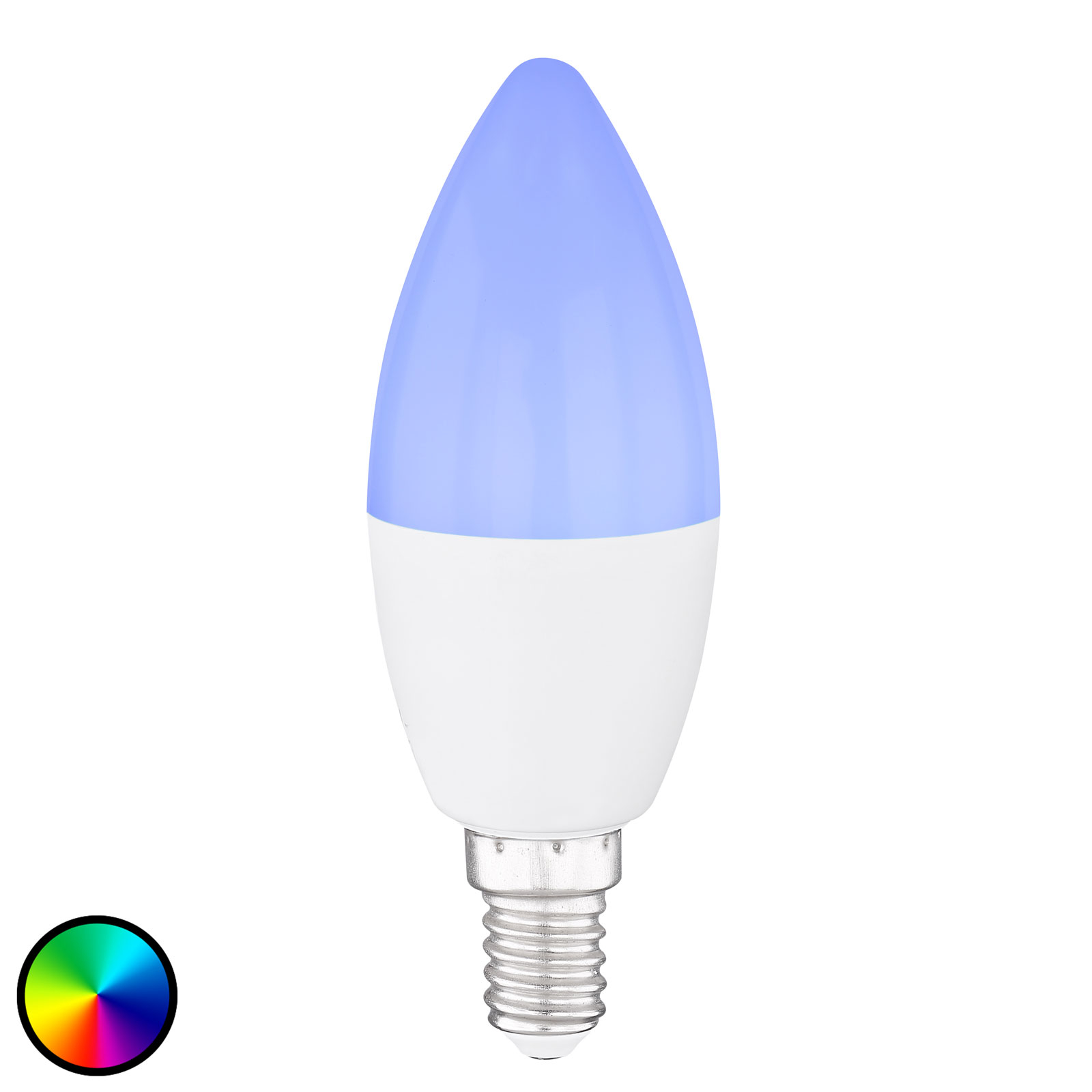 Żarówka świeca LED E14, 4,5W Tuya-Smart RGBW CCT