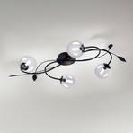 Paul Neuhaus Widow LED plafondlamp, 4-lamps