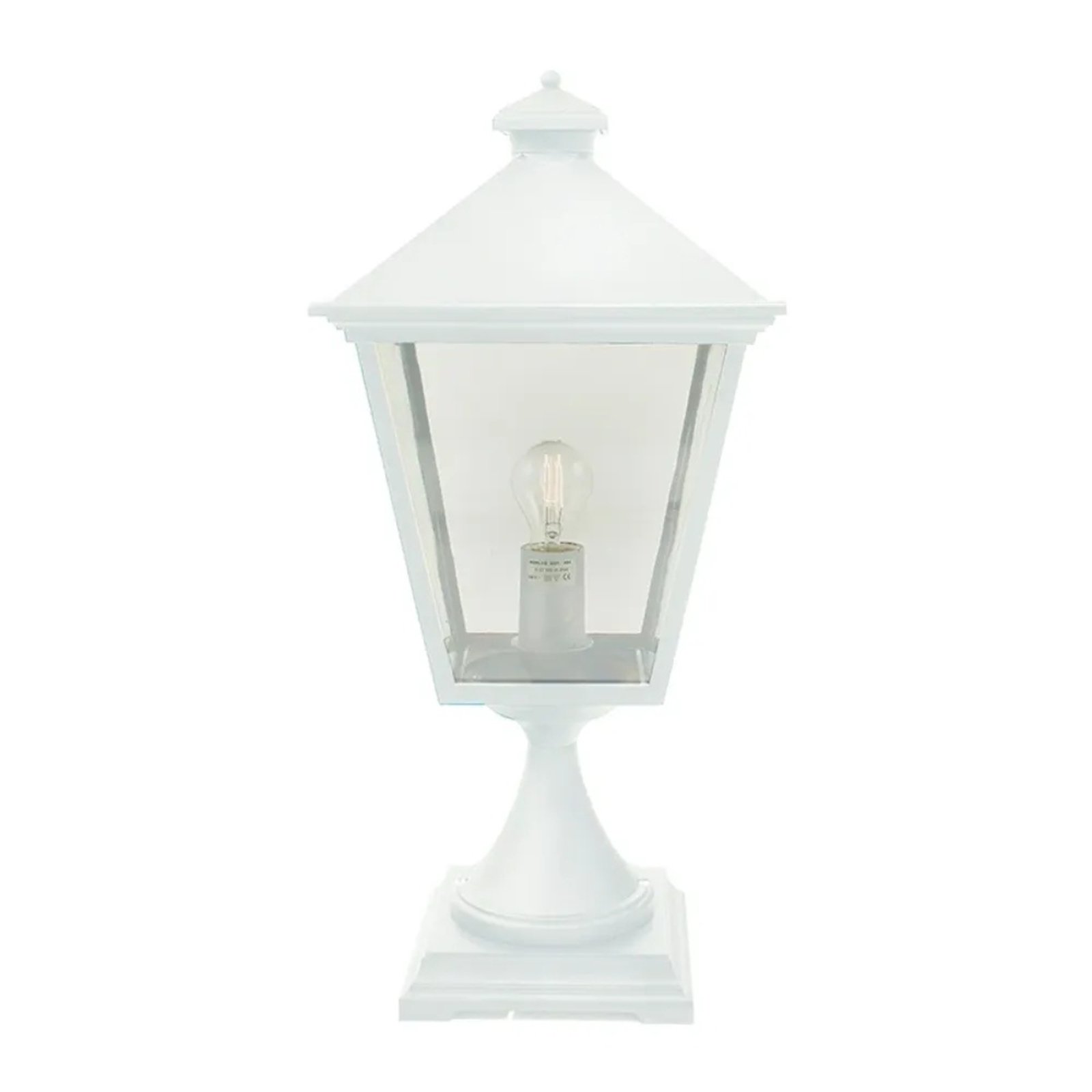 London Lampadare Exterior Large White - Norlys