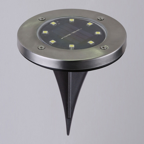 LED-Solar-Erdspießleuchte 33414, schwarz