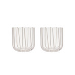 Mizu-lasi, kirkas, korkeus 8 cm, 2 kpl:n sarja – OYOY Living Design