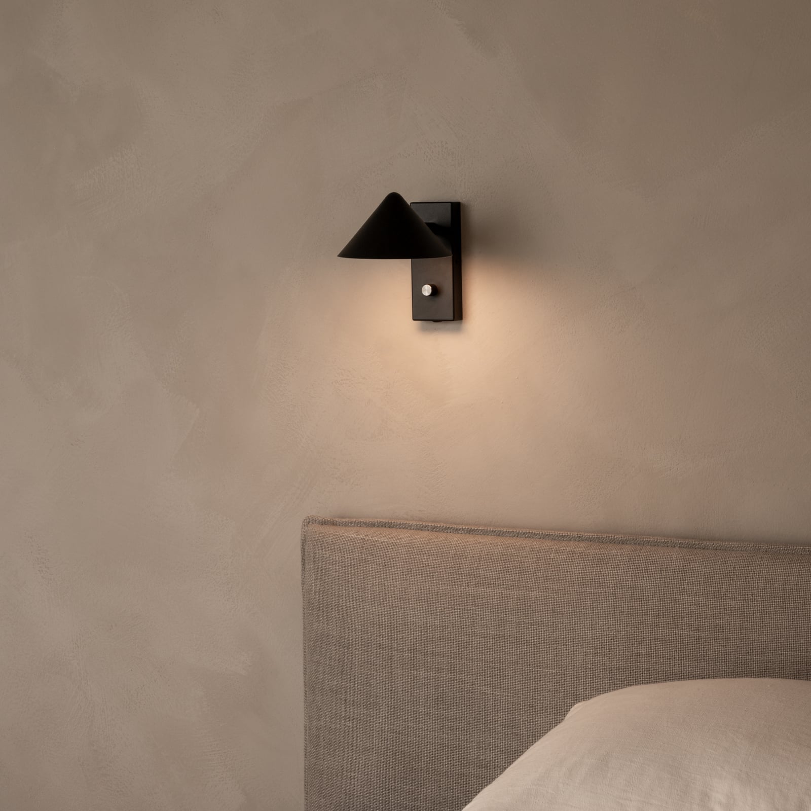 Kuro zidna lampa, crna, 16 cm, G9, s utikačem - Watt &amp; Veke