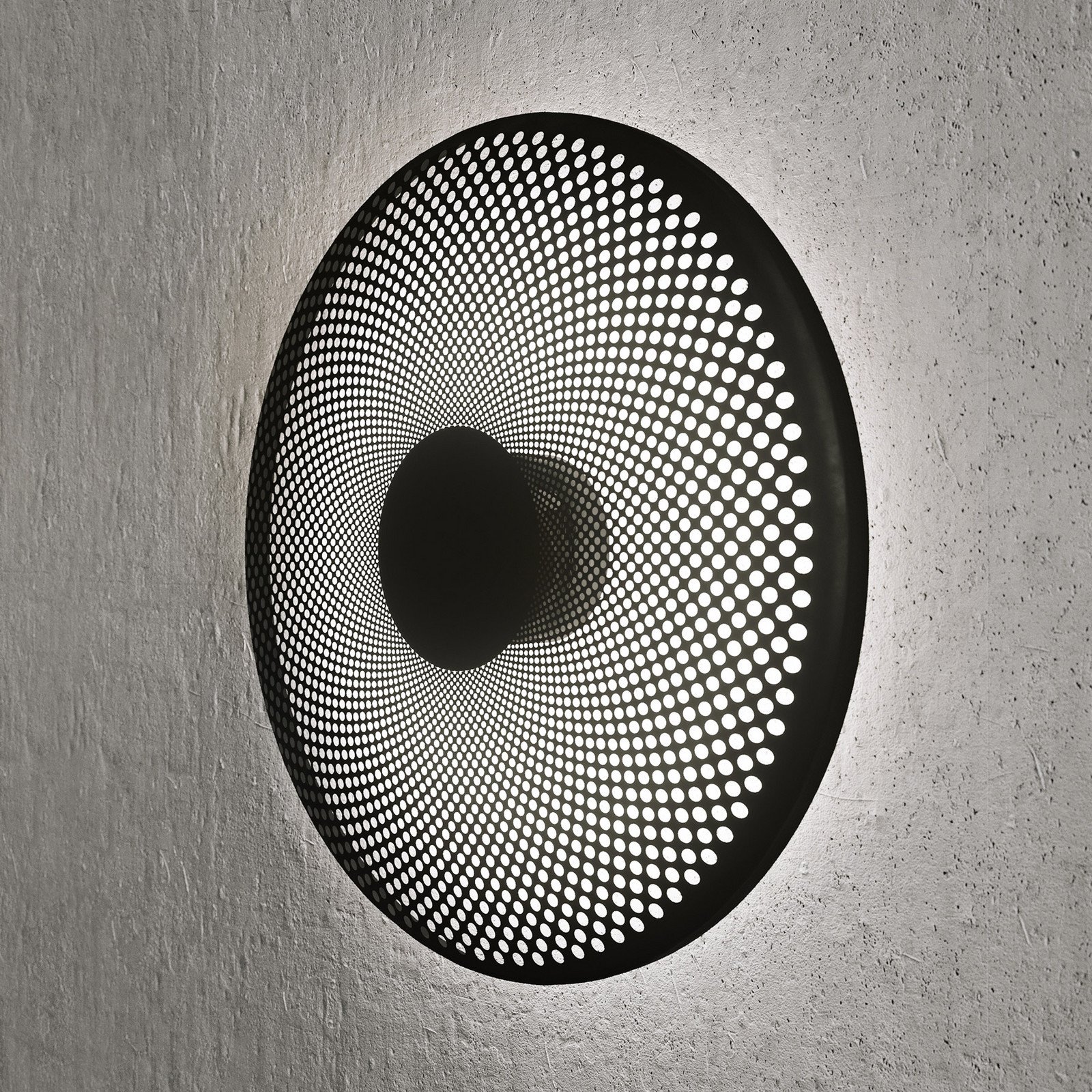 Northern Glint aplică de perete LED, negru