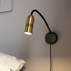 Neo! Flex Hotel II applique LED ottone/nero