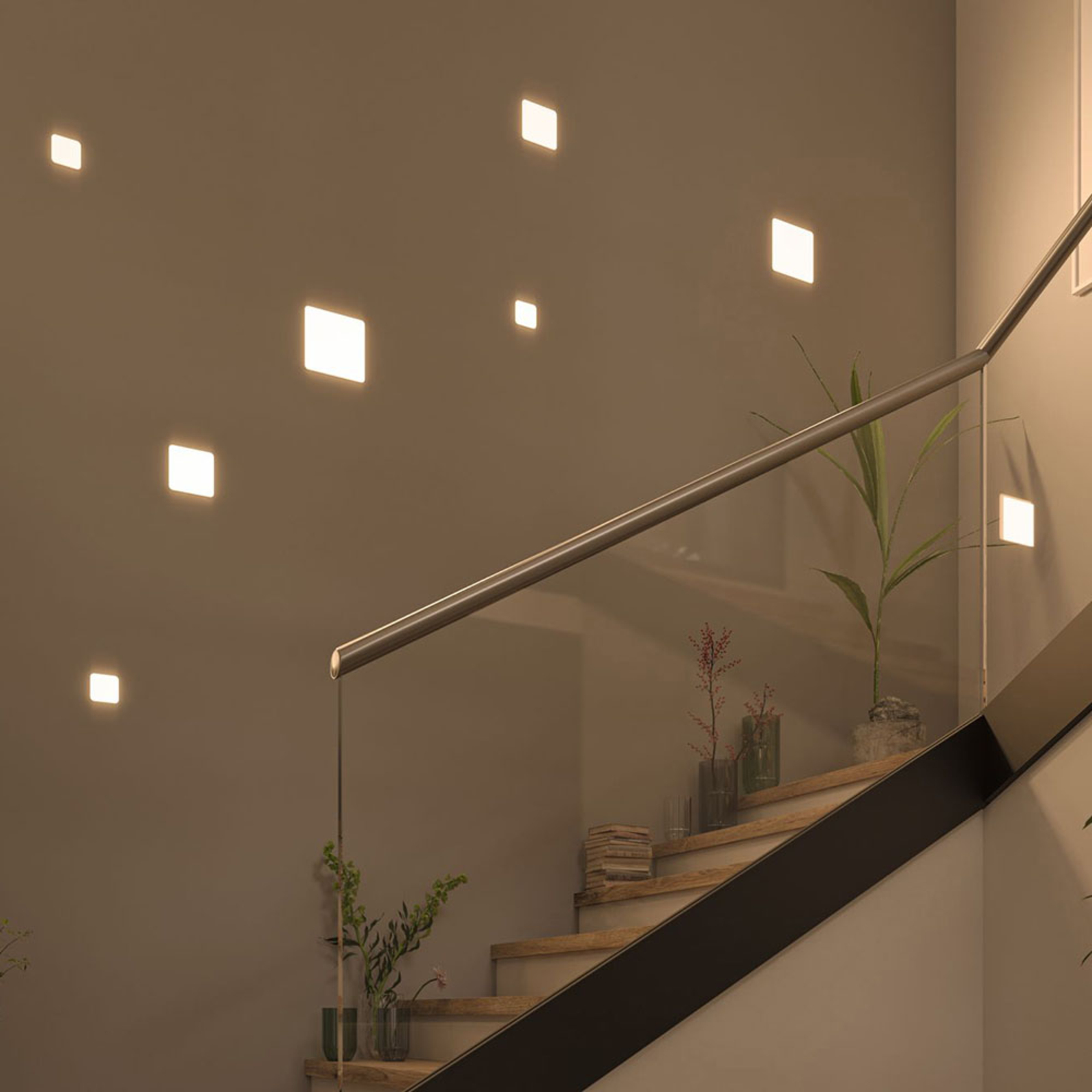 Paulmann Veluna LED-Einbauleuchte 4.000K eckig