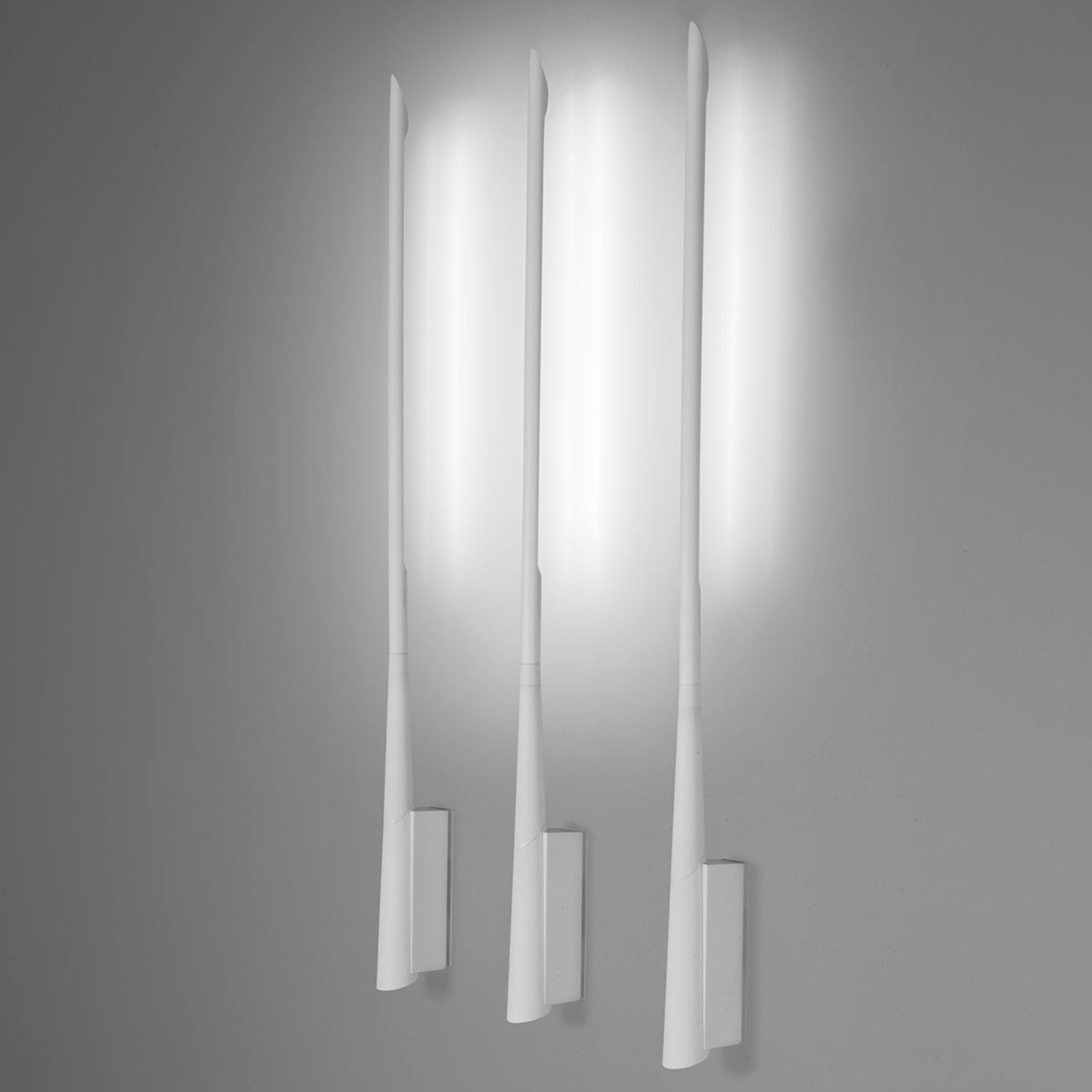 Aplique de pared LED orientable Eliana W2 blanco