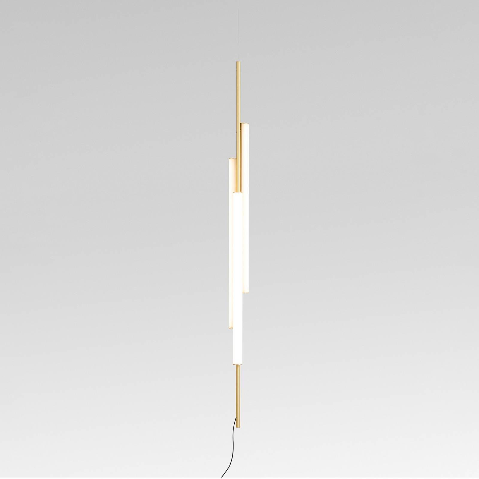 MARSET LED-Hängelampe Ambrosia 130 w/Plug-in 3000Kgoldfarben günstig online kaufen