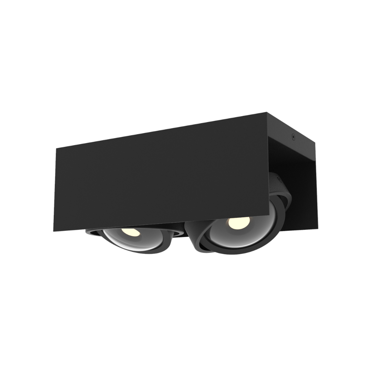 MEGATRON Cardano LED-Deckenspot 2-flammig schwarz