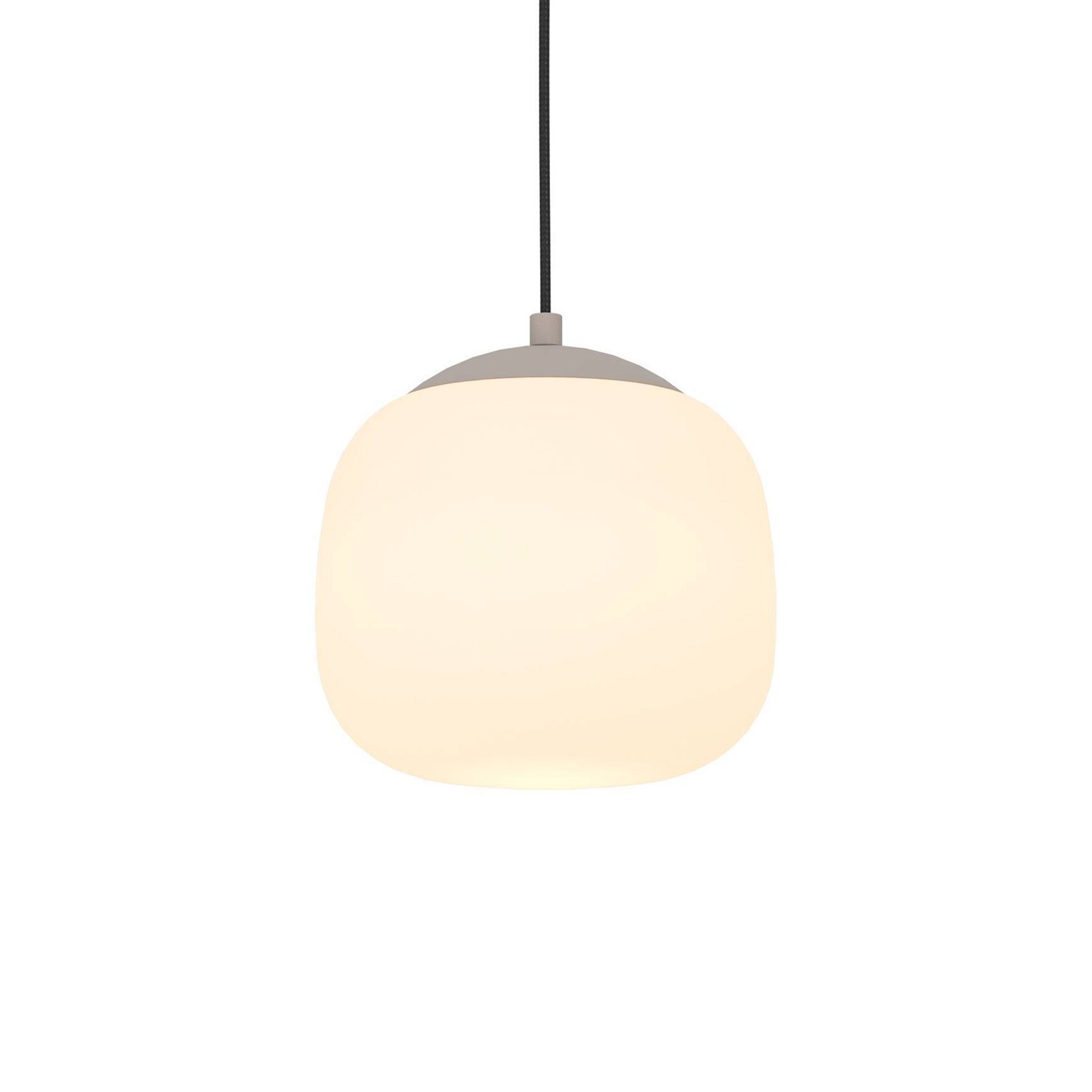 Hanglamp Cominio taupe/zand, 1-lamp