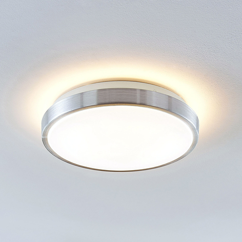 Lindby Emelie lampa sufitowa LED, okrągła, 27 cm