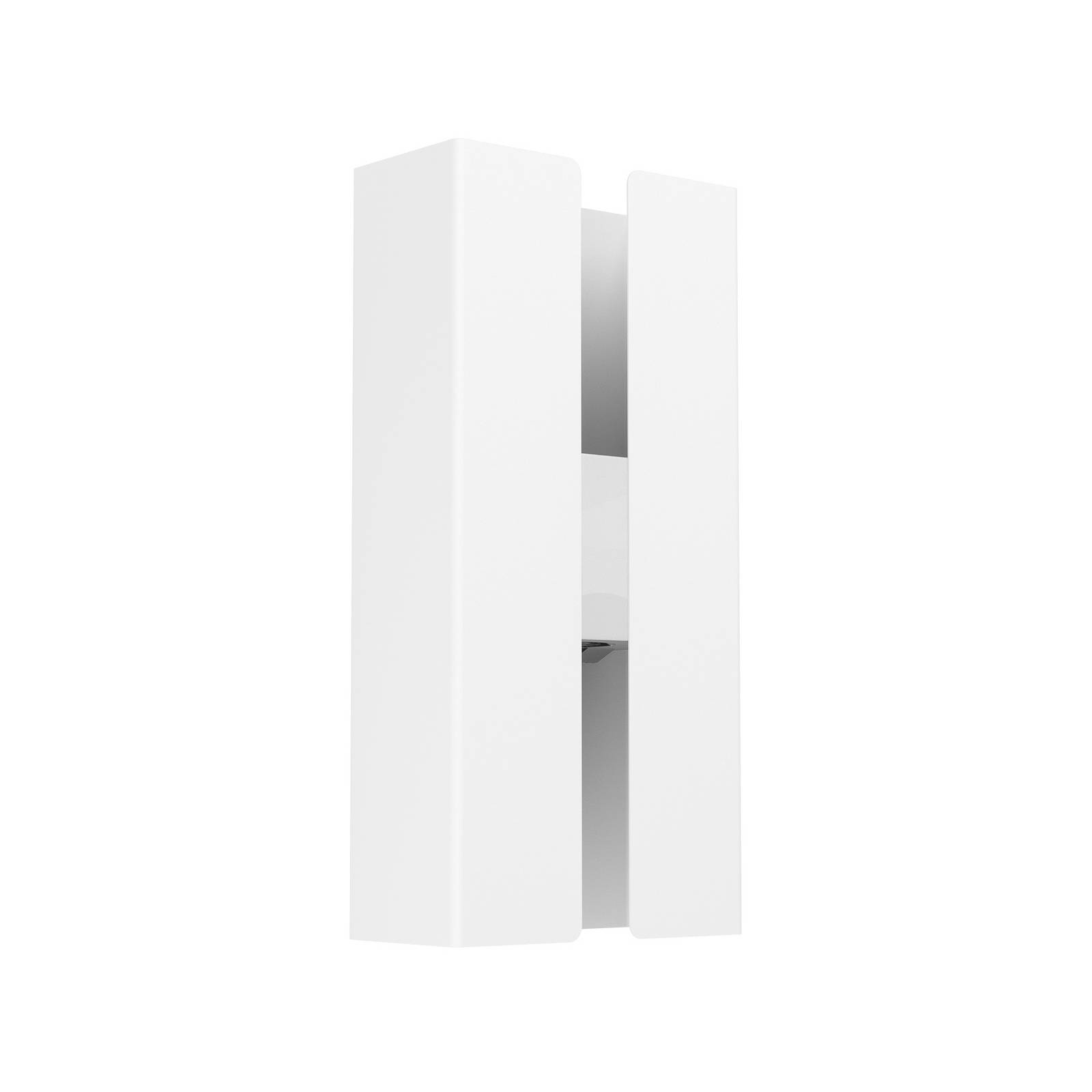 LED-Außenwandlampe Briscola, weiß, Höhe 20 cm Metall, CCT