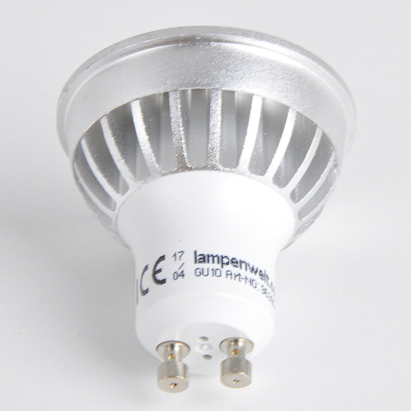 Lindby LED reflectorlamp GU10 5 W helder 3.000 K 55° set van 2