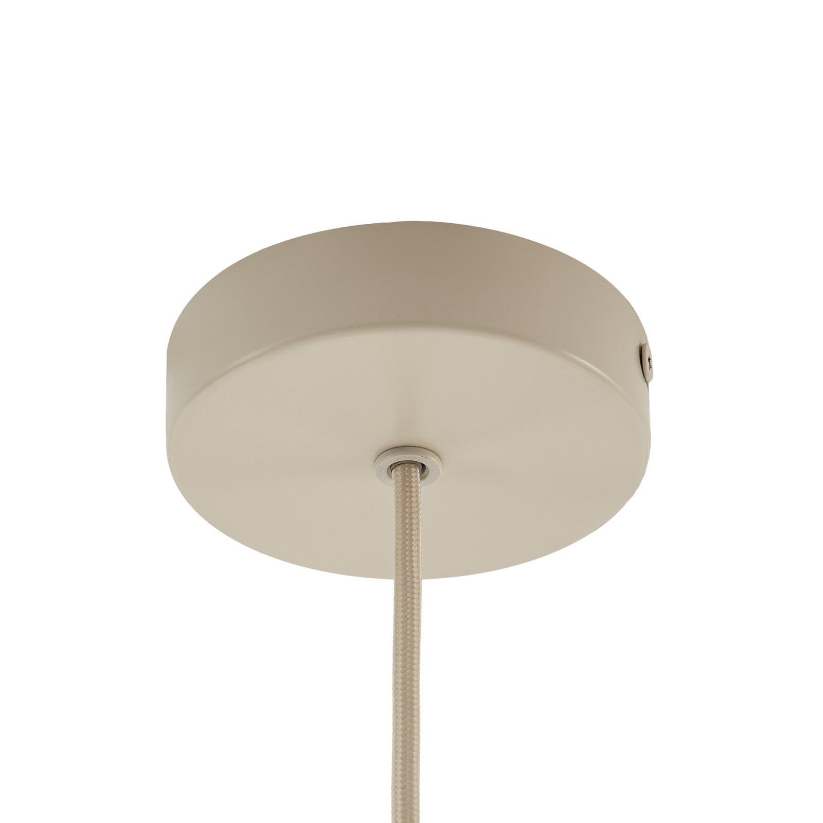 Závěsné světlo Lindby Gerald, Ø 60 cm, béžové, papírové, E27