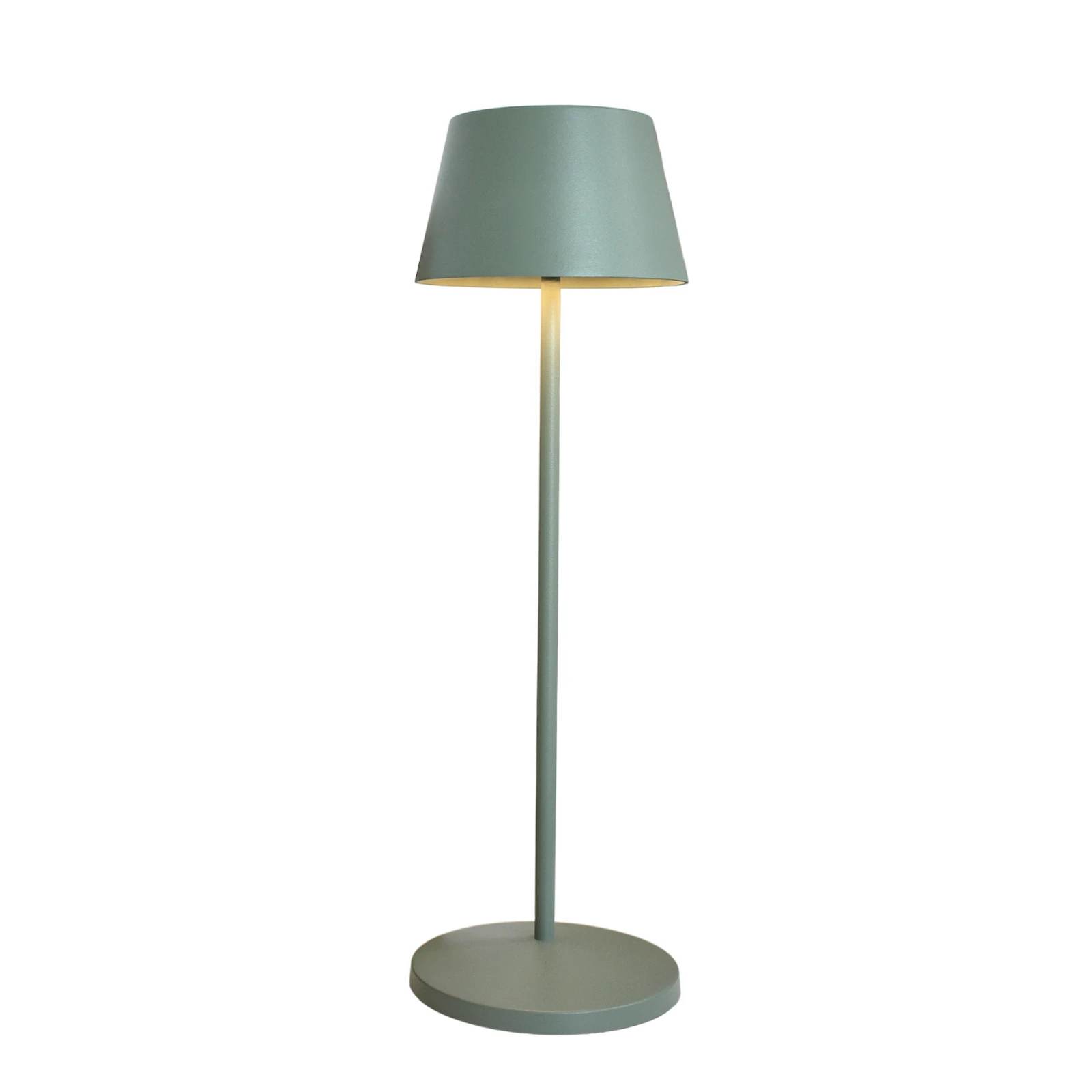 LOOM DESIGN Candeeiro de pátio recarregável LED Modi verde-cinzento 36 cm CCT