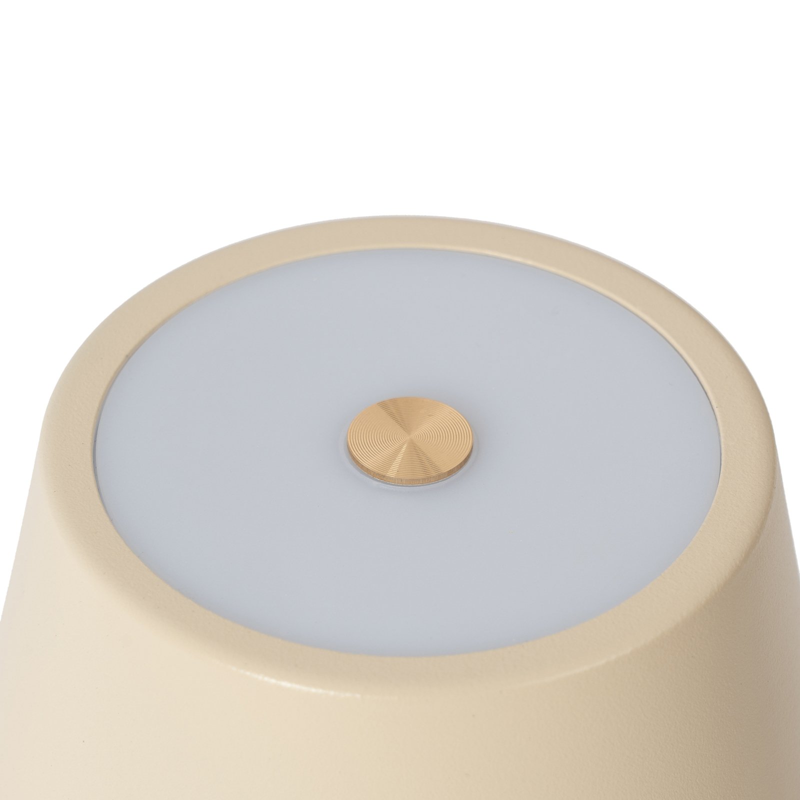 Janea Twin Portable Lampe de Table Dim. IP54 Beige - Lindby
