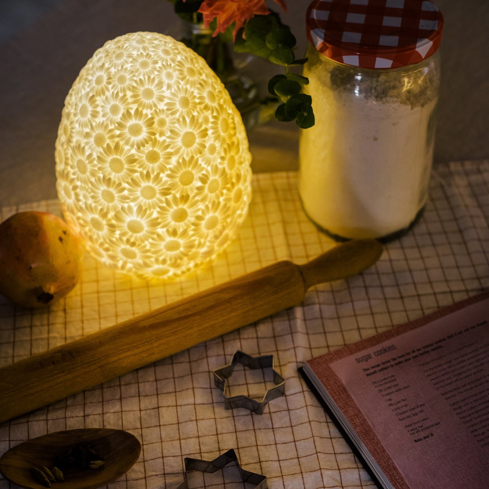 Goodnight Light DAISY lamp LED-Akkuleuchte, ivory