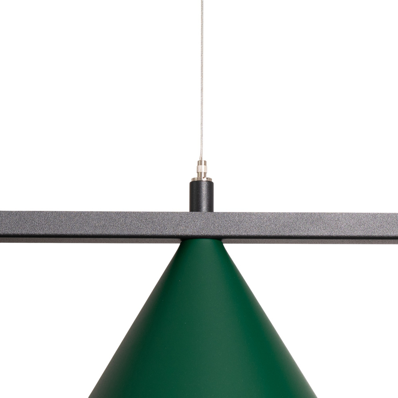 Capital függőlámpa, zöld, 3-lámpás, Ø 32 cm, GX53