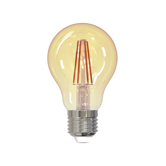 Bombilla con filamento LED E27 4,5W 2.000K 400lm color oro