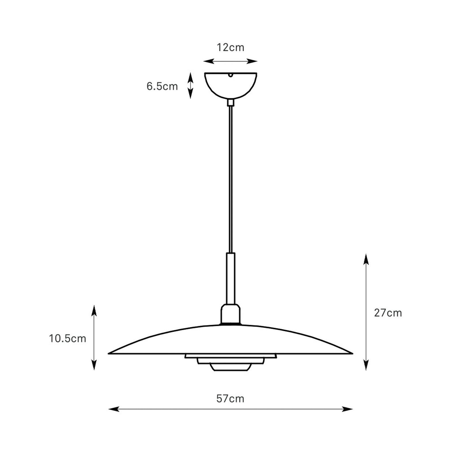 Markslöjd Hängeleuchte Piny, weiß, Ø 57 cm, Metall, E27 Markslöjd Hängeleuchte Piny, weiß, Ø 57 cm, Metall, E27