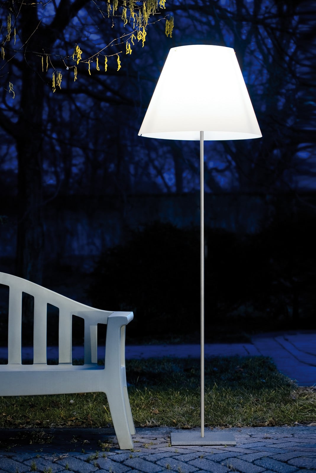 Grande Costanza udendørslampe m/jordspyd aluminium/rust Luceplan - Terrasse - Metal
