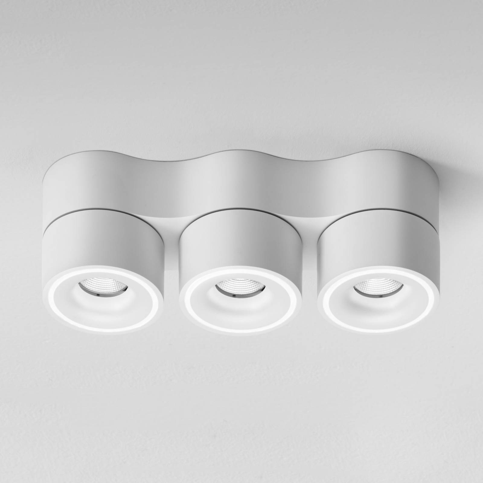 E-shop Egger Clippo Trio bodové LED, biela, stmievateľné