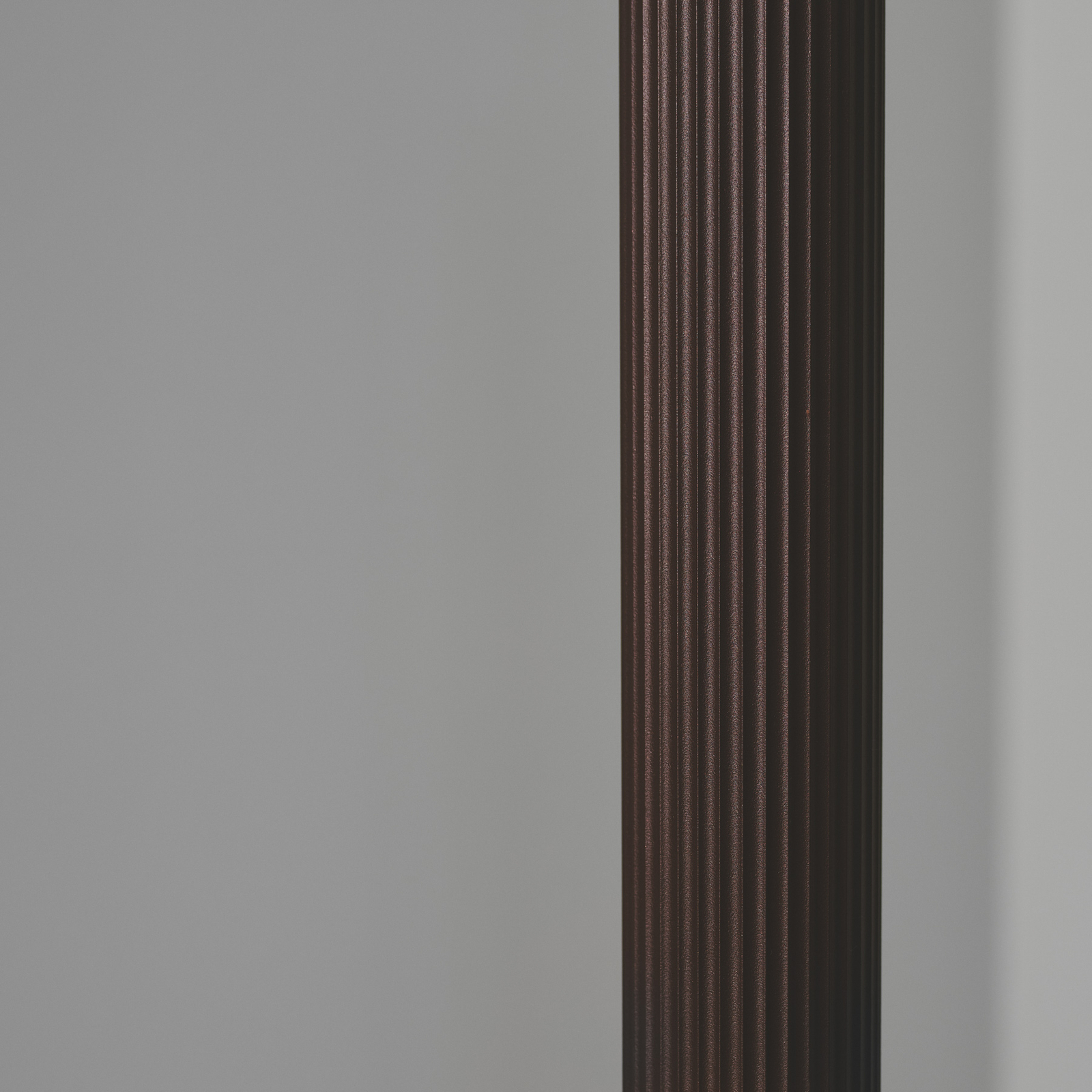 Suspension Vico, abat-jour métallique, à 1 lampe, brun métallisé