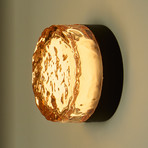 LOOM DESIGN LED plafondlamp Otto Ice amber, Ø13 cm, CCT, IP65