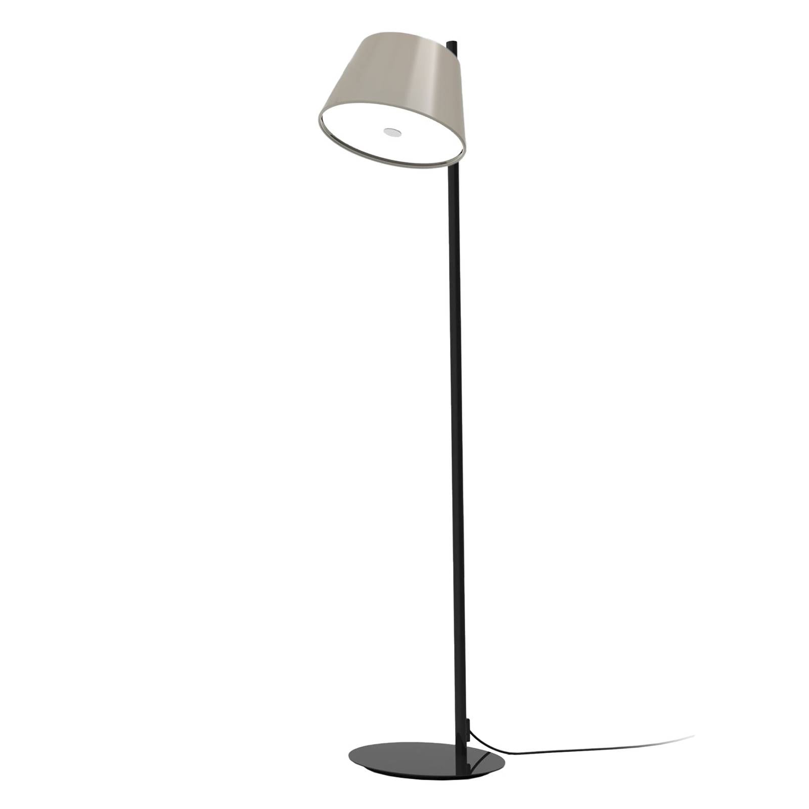 MARSET Tam Tam P golvlampa, 1 lampa, sand
