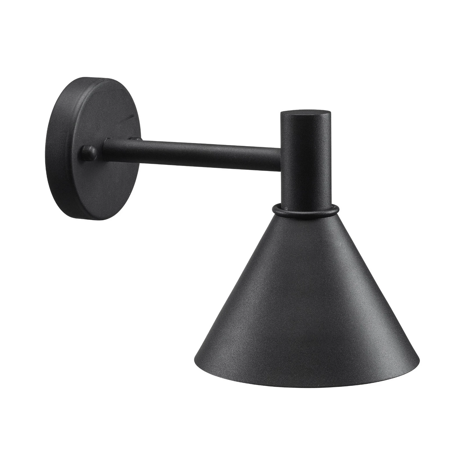 PR Home outdoor wall lamp Minitripp, black, IP44, metal