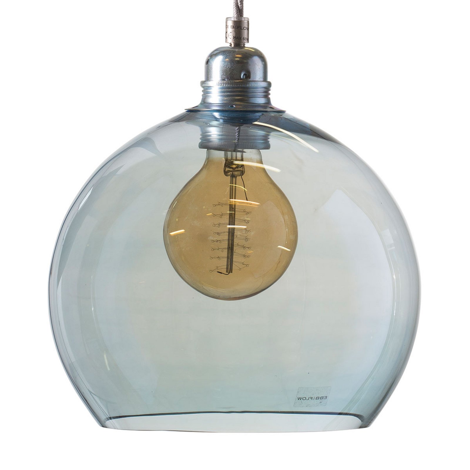 EBB & FLOW Rowan pendant light blue-silver