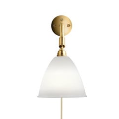 Bestlite BL7 Wall Lamp ø16 Brass/Porcelain - GUBI