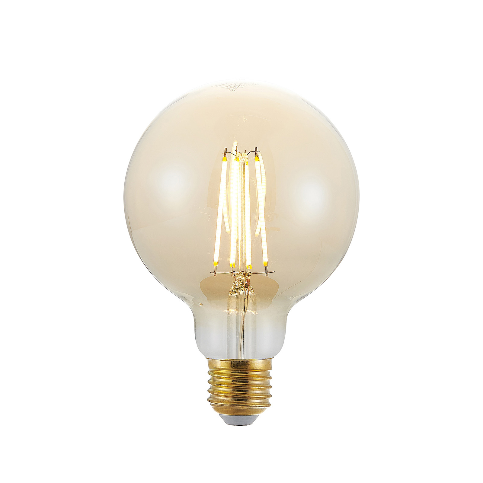 LED-Lampe E27 G95 6,5W 2.500K amber 3-Step-Dimmer