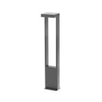 Borne lumineuse LED CMD 9050, hauteur 65 cm, anthracite, métal, IP65