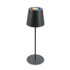LED-es újratölthető asztali lámpa 7507015, antracit RGBW IP44 érintésvezérlésű