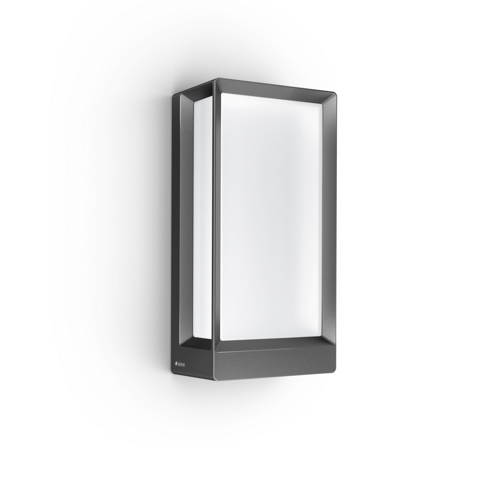 STEINEL L 42 C LED outdoor wall light, anthracite