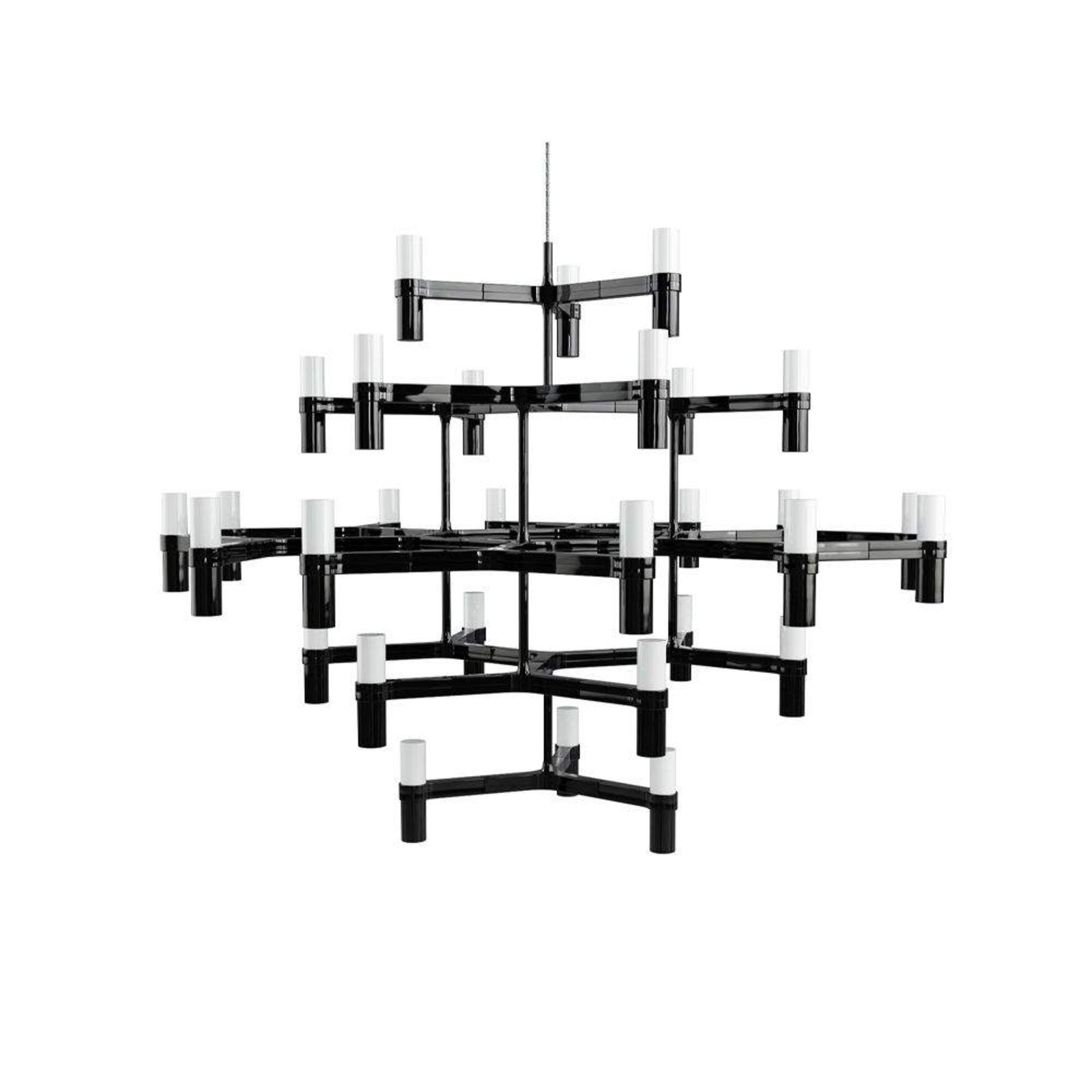 Crown Major Pendant Black - Nemo Lighting