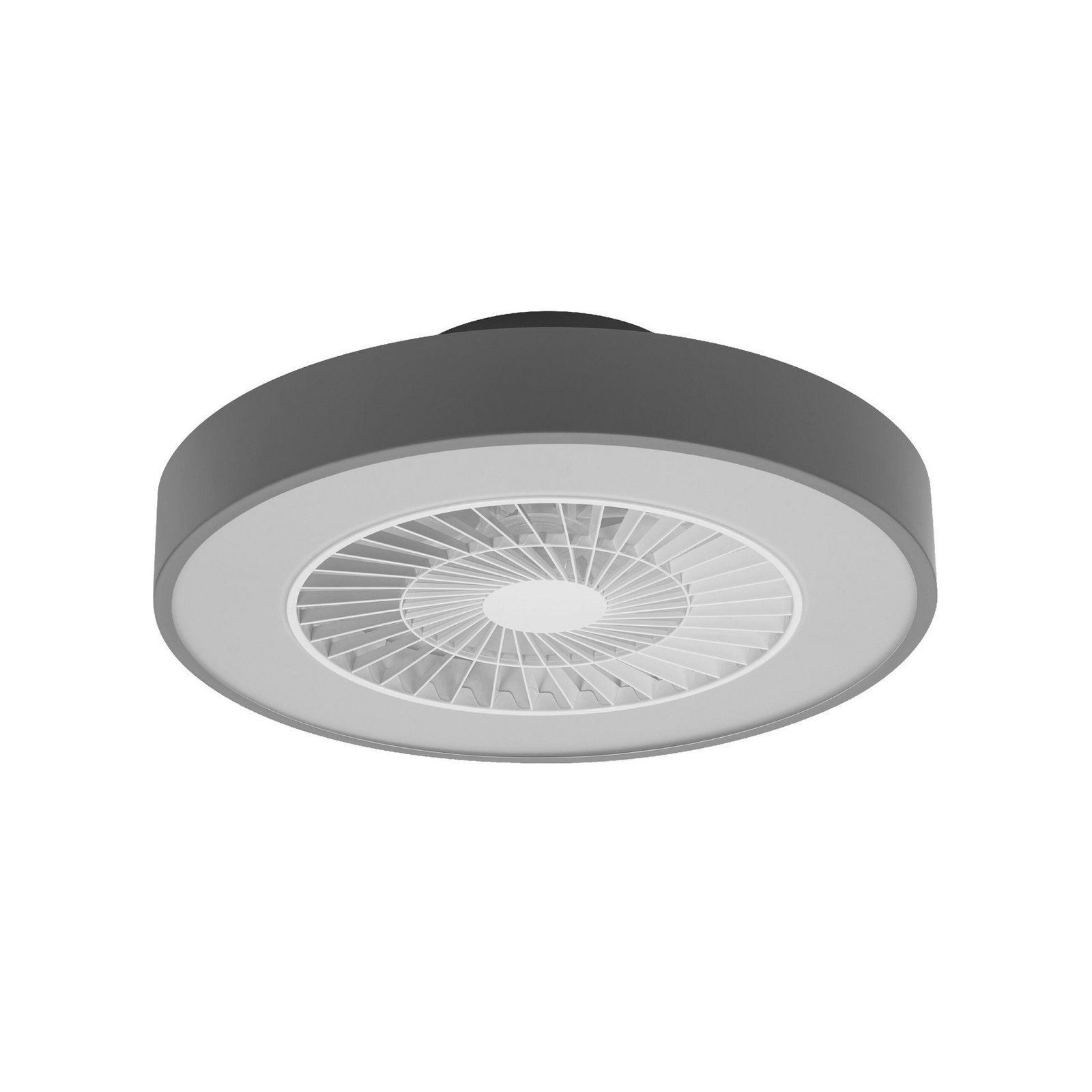 OSRAM SMART+ WiFi LED-Deckenventilator CYLINDER, grau, leise