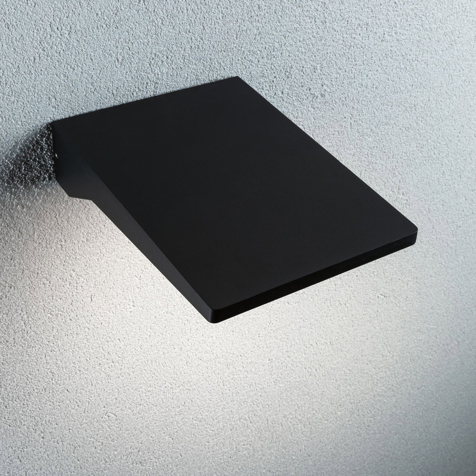 Paulmann House LED wall light, sensor, depth 25 cm