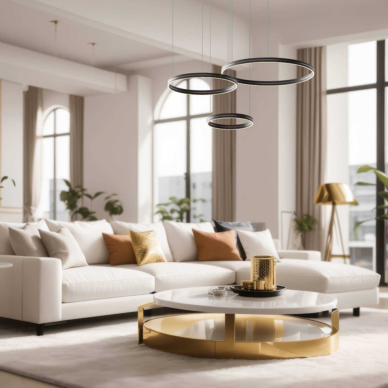 LED-Hängeleuchte Gravity, 3-fl., Metall, schwarz, 4.000 K günstig online kaufen